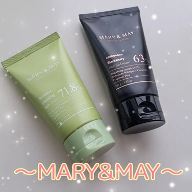 MARY&MAY センシティブスージングジェルブレミッシュクリームのクチコミ「MARY&MAYから商品提供いただきましたꕤ︎︎·͜·
　
　
抗酸化成分がたっぷり入ったイデ.....」（3枚目）