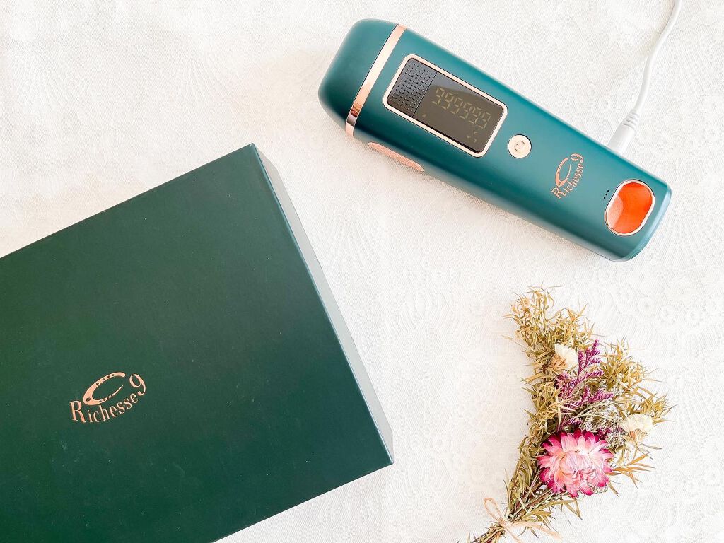 Richesse9 IPL光脱毛器/Richesse9(リシェスナイン)/家庭用脱毛器を使ったクチコミ（1枚目）