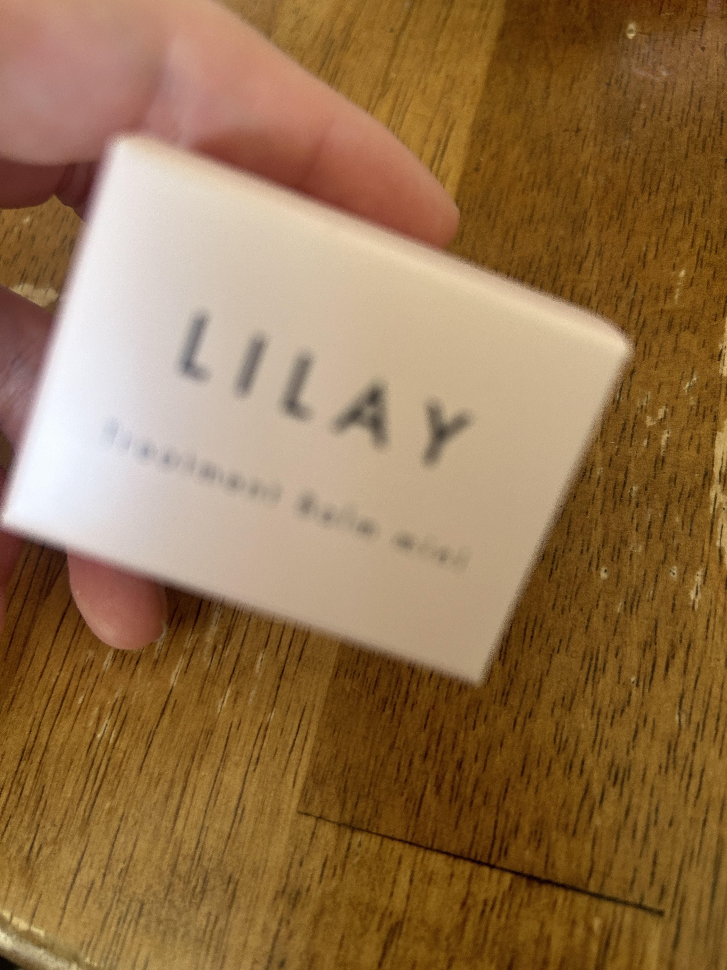 トリートメントバーム ミニ 11g/LILAY/ヘアバームを使ったクチコミ（1枚目）