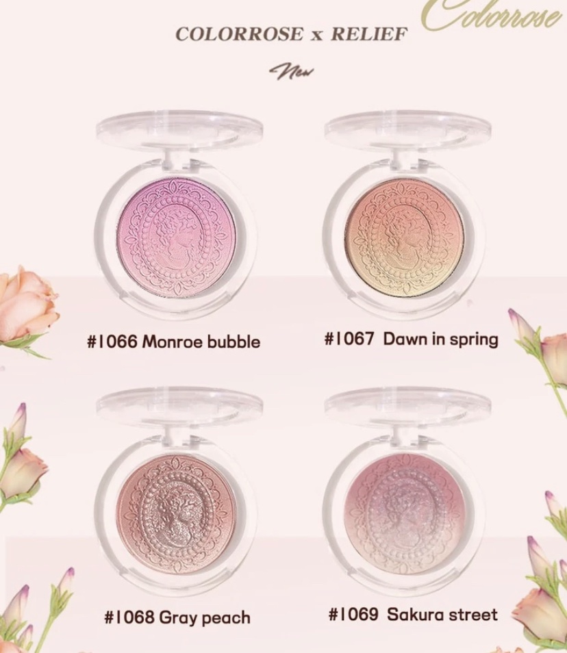 グラデーションエンボスチーク/COLORROSE/パウダーチークを使ったクチコミ（2枚目）