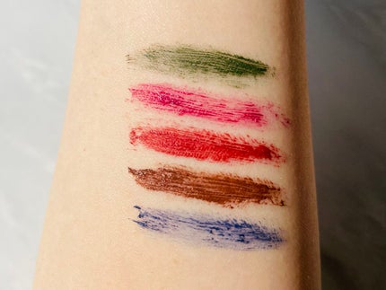 ロングカラフルマスカラ/CHIOTURE/マスカラを使ったクチコミ(4枚目)