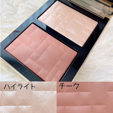 ハイライティング パウダー デュオ(LOVES RADIANCE COLLECTION) L01 ピーチグロウ/BOBBI BROWN/パウダーハイライトを使ったクチコミ（2枚目）