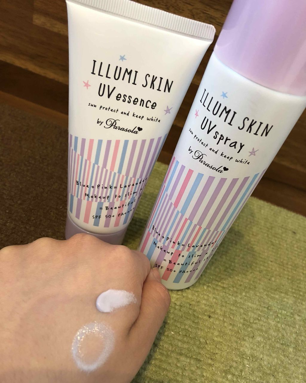 パラソーラ イルミスキンUVスプレー/パラソーラ/日焼け止め・UVケアを使ったクチコミ(2枚目)