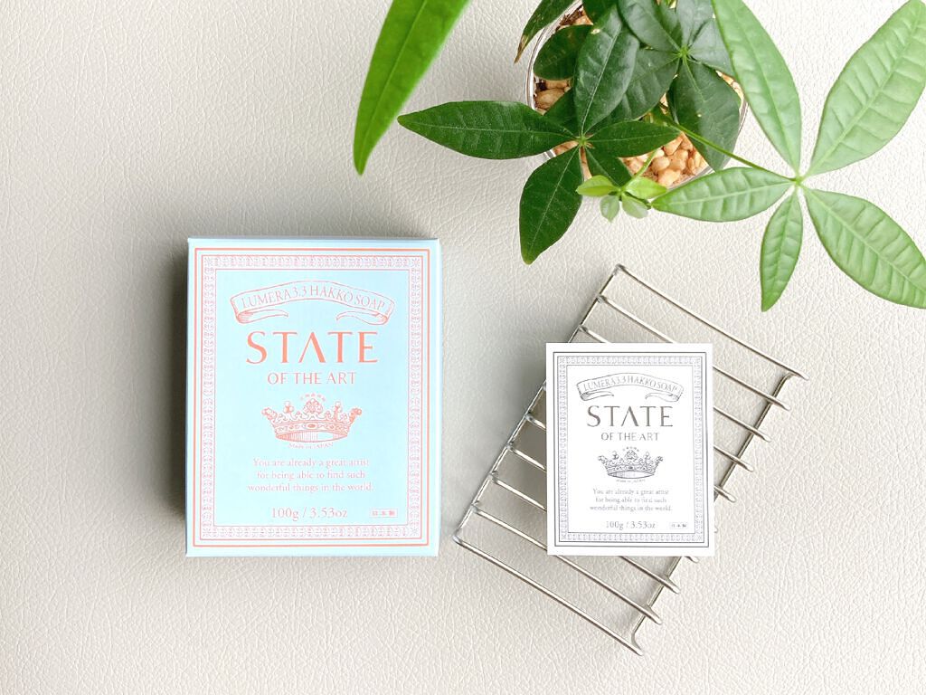 極微細泡石けん/STATE OF THE ART/洗顔石鹸を使ったクチコミ(1枚目)