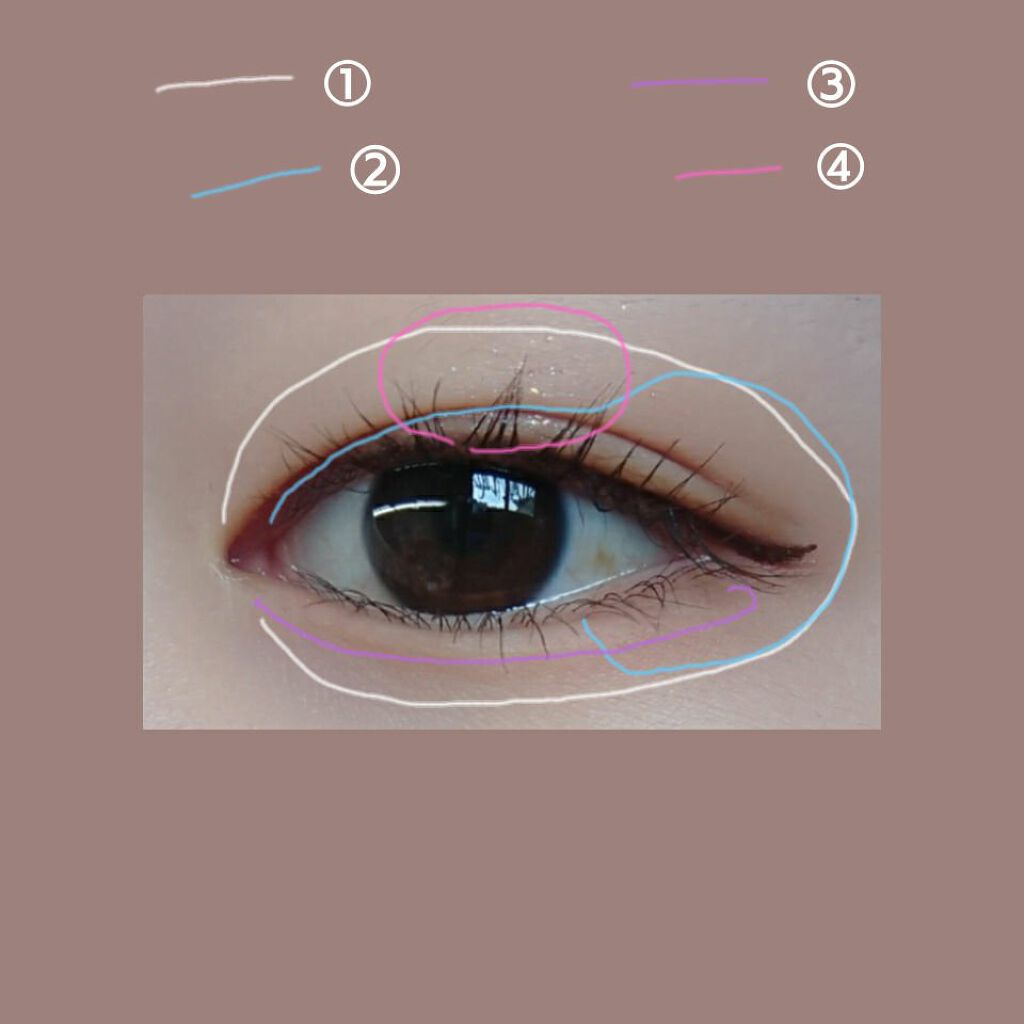 プリズム パウダーアイカラー/リンメル ロンドン/単色アイシャドウを使ったクチコミ(3枚目)