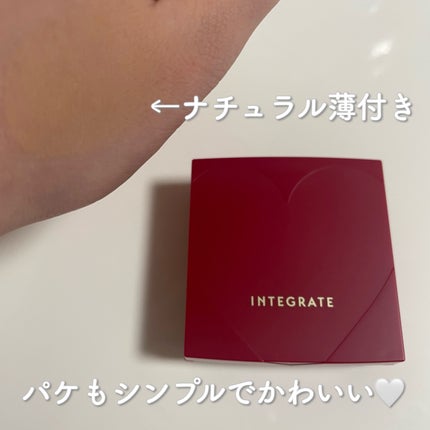 プロフィニッシュファンデーション オークル10/インテグレート/パウダーファンデーションを使ったクチコミ(2枚目)