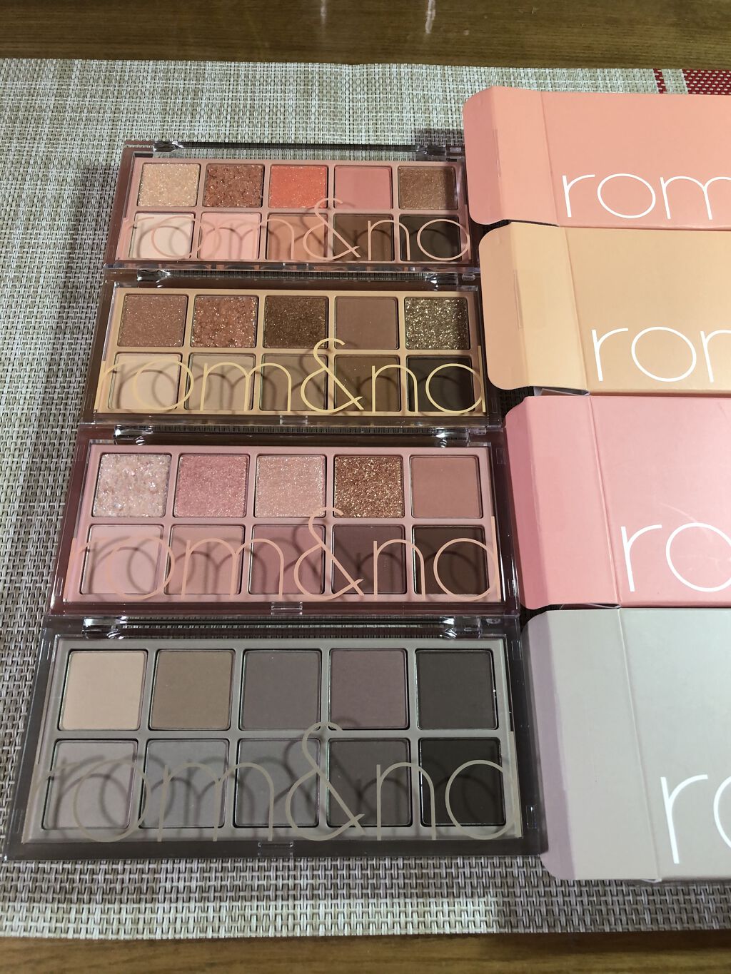 ベターザンパレット/rom&nd/アイシャドウパレットを使ったクチコミ（1枚目）