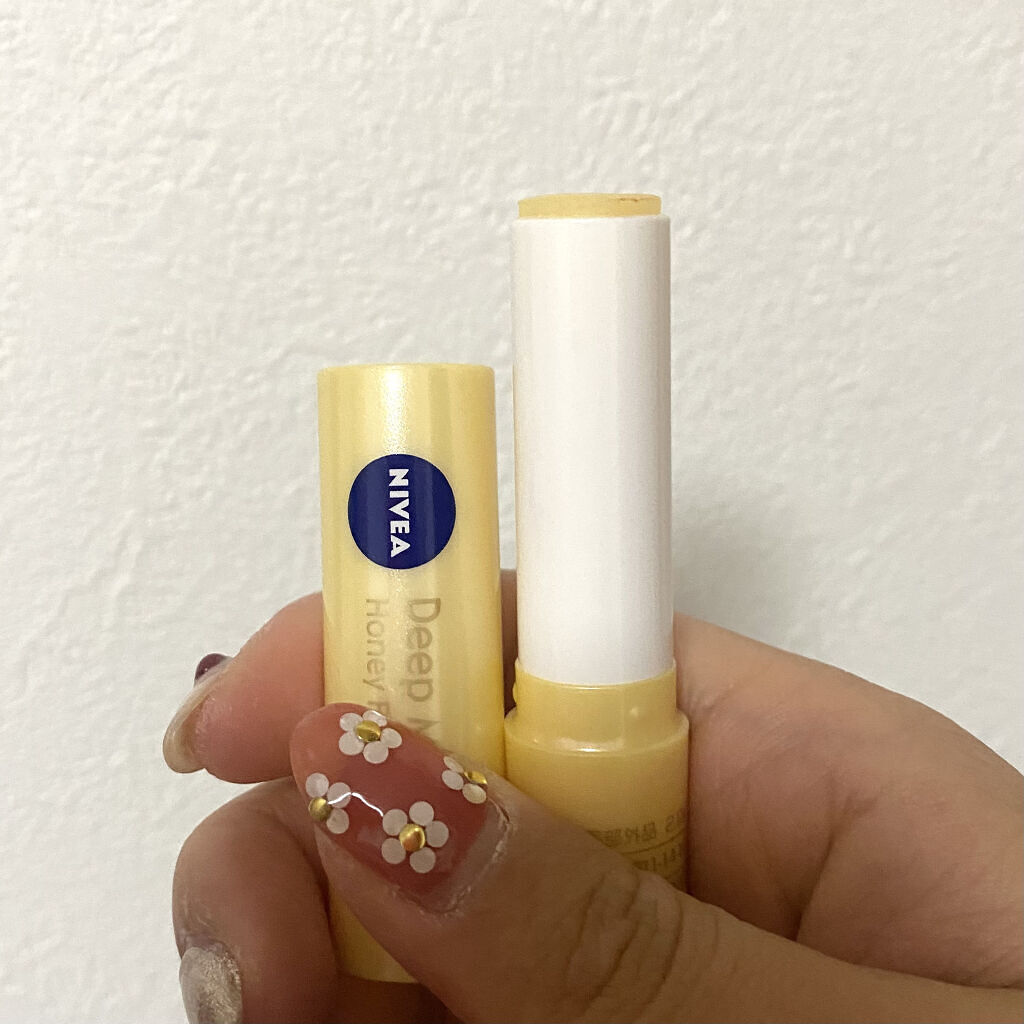 ニベア ディープモイスチャーリップ/ニベア/リップクリームを使ったクチコミ（2枚目）