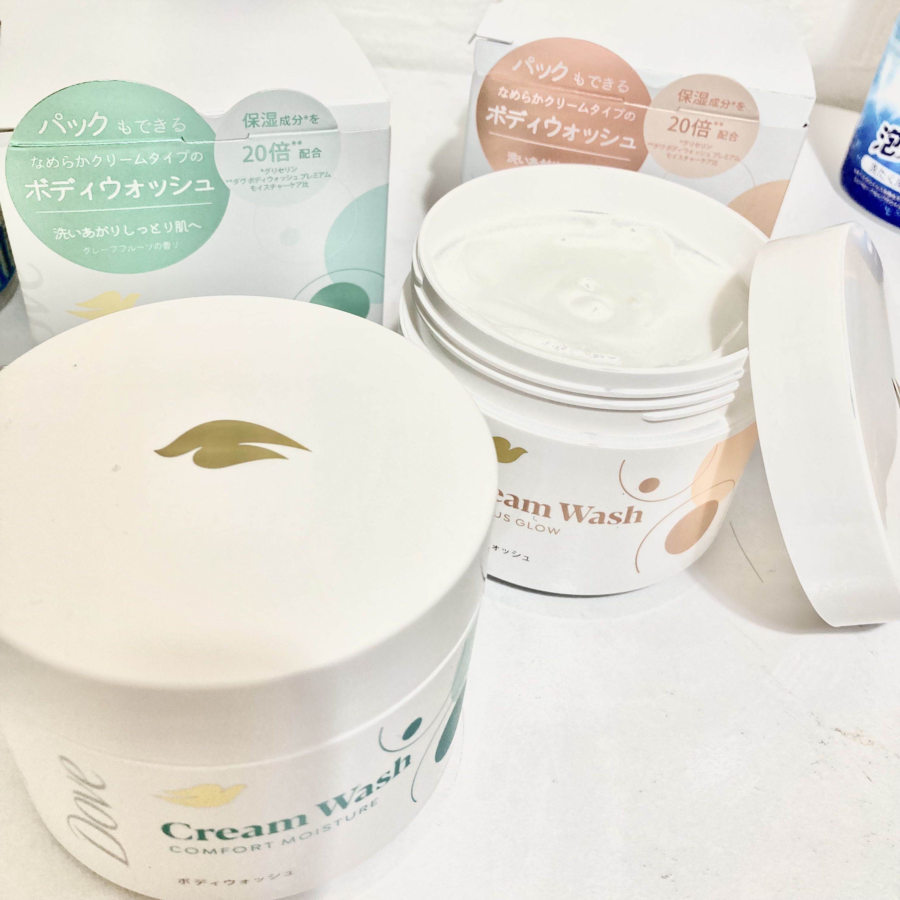 ダヴ クリームボディウォッシュ コンフォートモイスチャー/ダヴ/ボディソープを使ったクチコミ（2枚目）