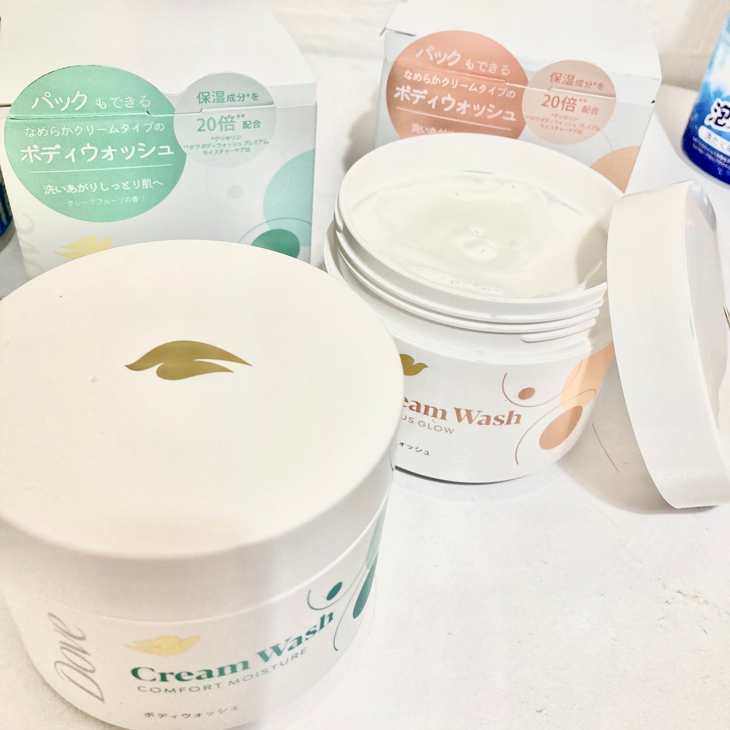 ダヴ クリームボディウォッシュ コンフォートモイスチャー/ダヴ/ボディソープを使ったクチコミ(2枚目)