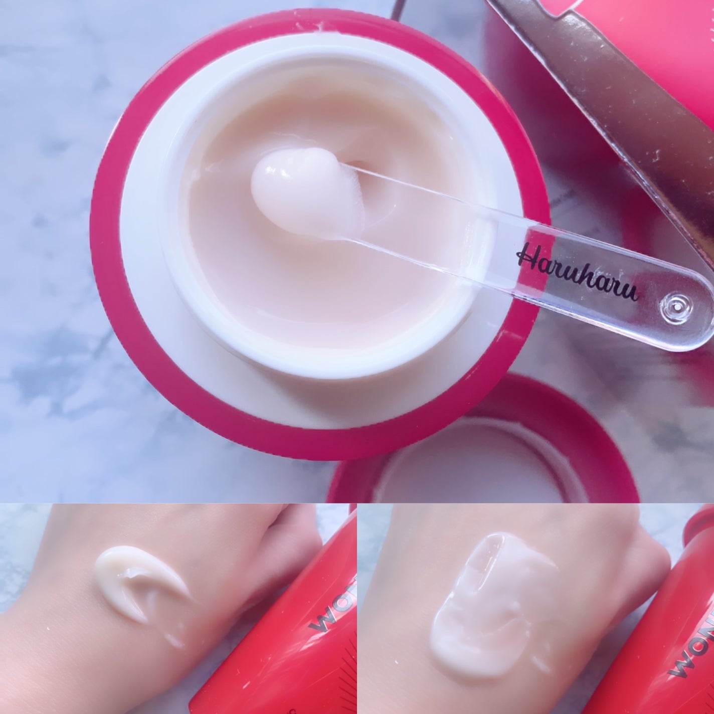 ハルハルワンダー HGBクリーム/haruharu wonder/オールインワン化粧品を使ったクチコミ(4枚目)