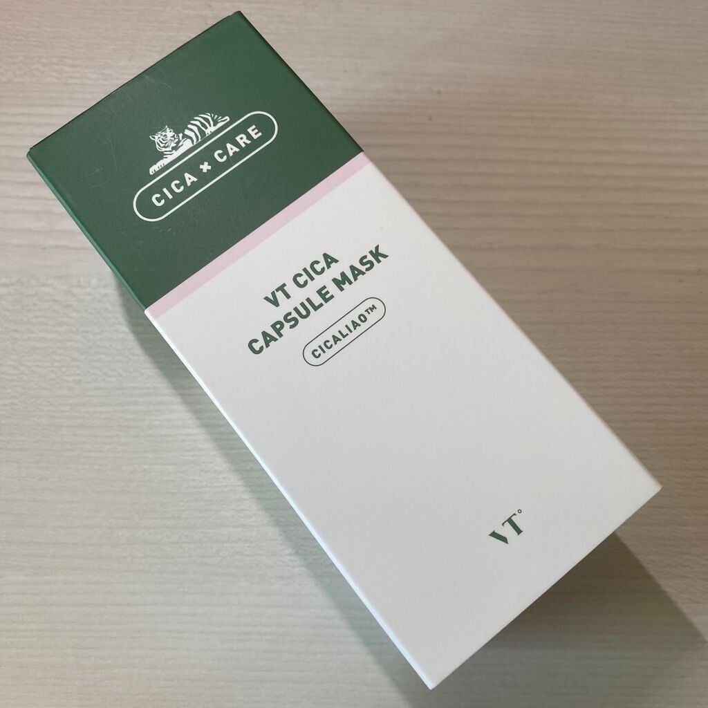 CICA カプセルマスク/VT/洗い流すパック・マスクを使ったクチコミ(1枚目)