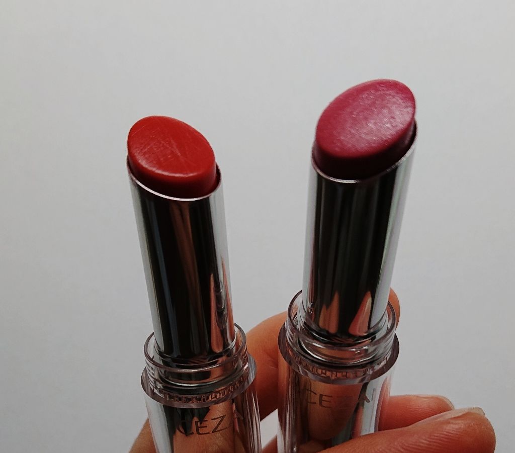 ラスティンググロスリップ/CEZANNE/口紅を使ったクチコミ（1枚目）