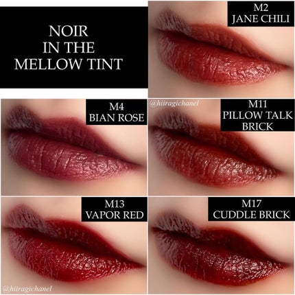 ノワール イン ザ メロウティント/MERZY/リップティントを使ったクチコミ(2枚目)