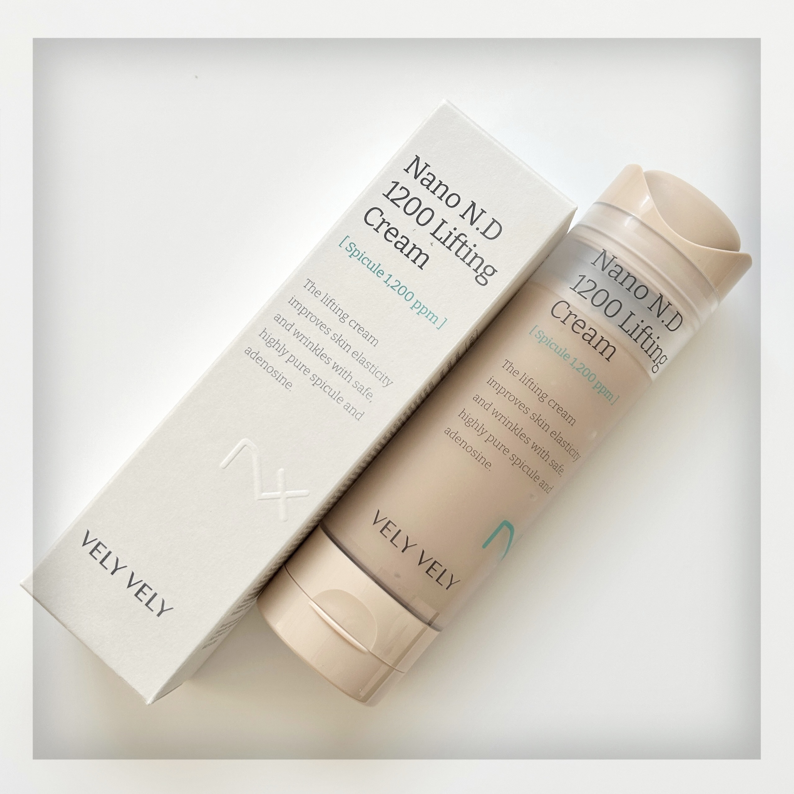 ナノ ニードル 1200 リフティングクリーム/VELY VELY/フェイスクリームを使ったクチコミ（1枚目）