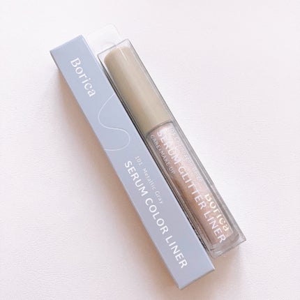美容液ラメライナー/Borica/リキッドアイライナーを使ったクチコミ(5枚目)