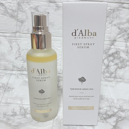 ダルバ ホワイトトリュフファーストスプレーセラム/ダルバ/ミスト状化粧水を使ったクチコミ(6枚目)