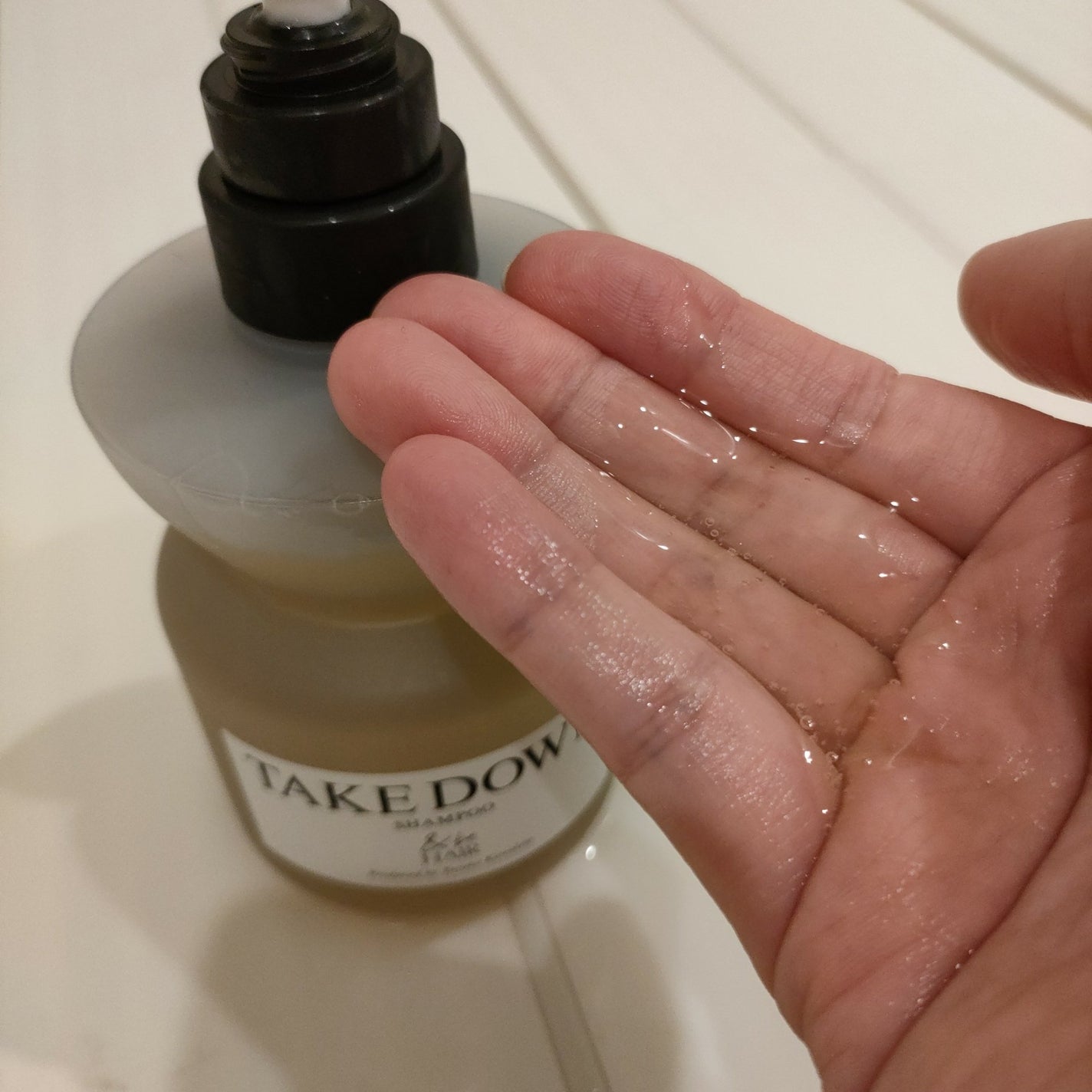 &be テイクダウンシャンプー/&be HAIR/市販シャンプーを使ったクチコミ(1枚目)