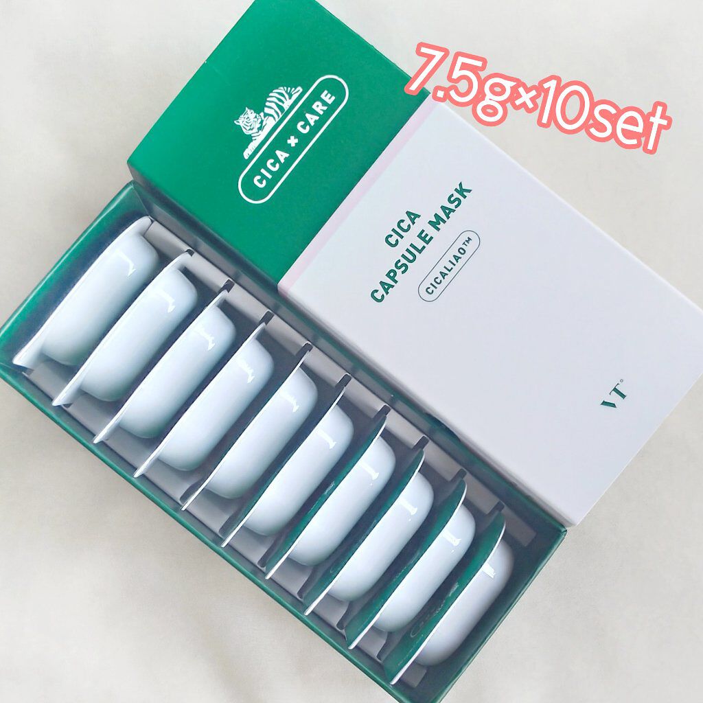 CICA カプセルマスク/VT/洗い流すパック・マスクを使ったクチコミ(2枚目)