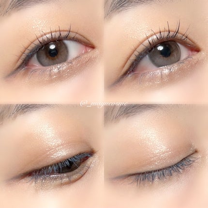 エテュセ アイエディション(マスカラ) 04 ダスキーネイビー(限定)/ettusais/マスカラを使ったクチコミ(3枚目)