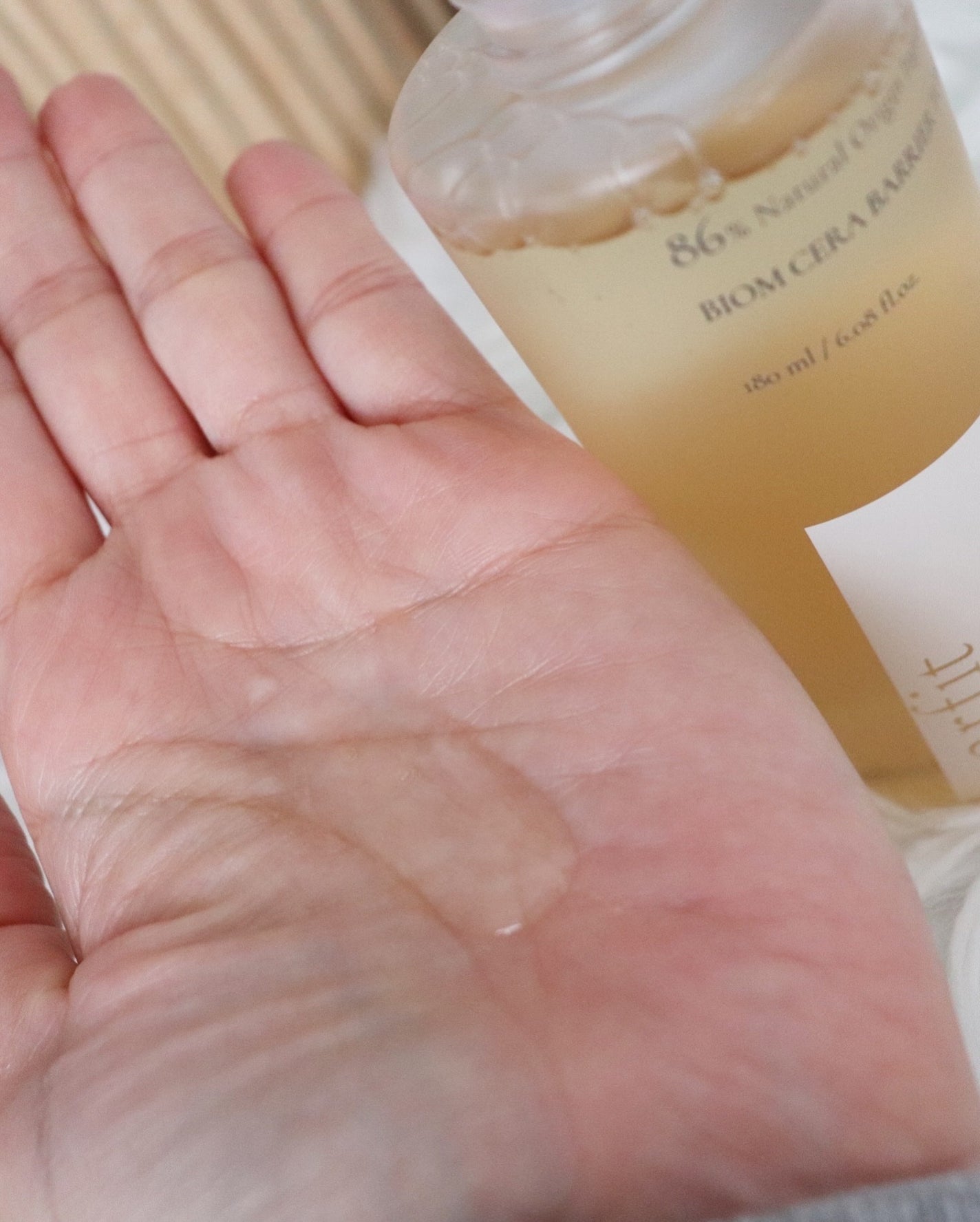 バイオム セラ バリア トナー/earfit/化粧水を使ったクチコミ(2枚目)