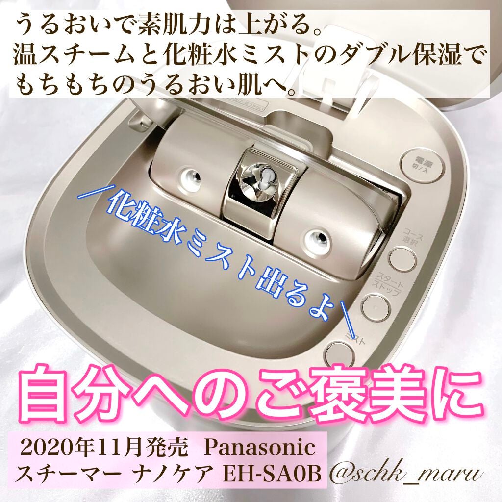Panasonic パナソニック スチーマー 化粧水ミスト搭載スチーマー