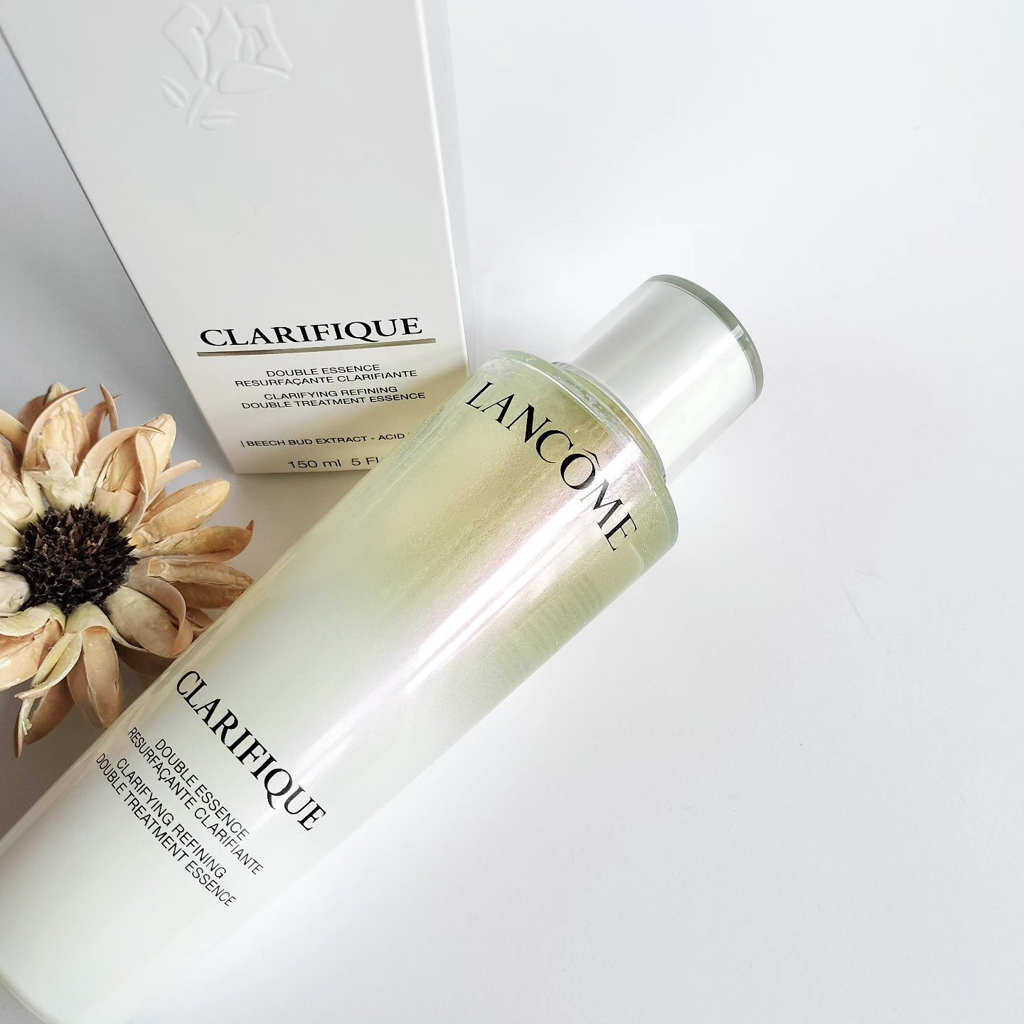 クラリフィック デュアル エッセンス ローション EX/LANCOME/化粧水を使ったクチコミ（3枚目）