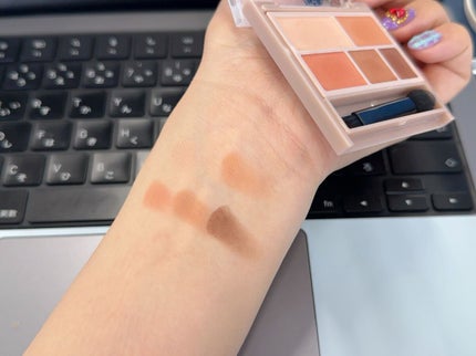 パーフェクトマルチアイズ/キャンメイク/アイシャドウパレットを使ったクチコミ(3枚目)