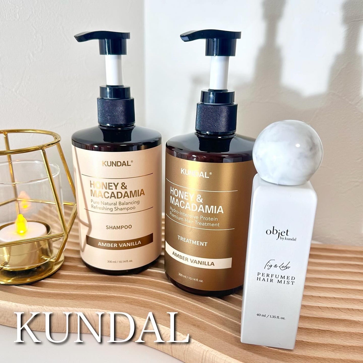 パフュームドヘアミスト フィグ&ロータス/objet by kundal/アウトバストリートメントを使ったクチコミ(1枚目)