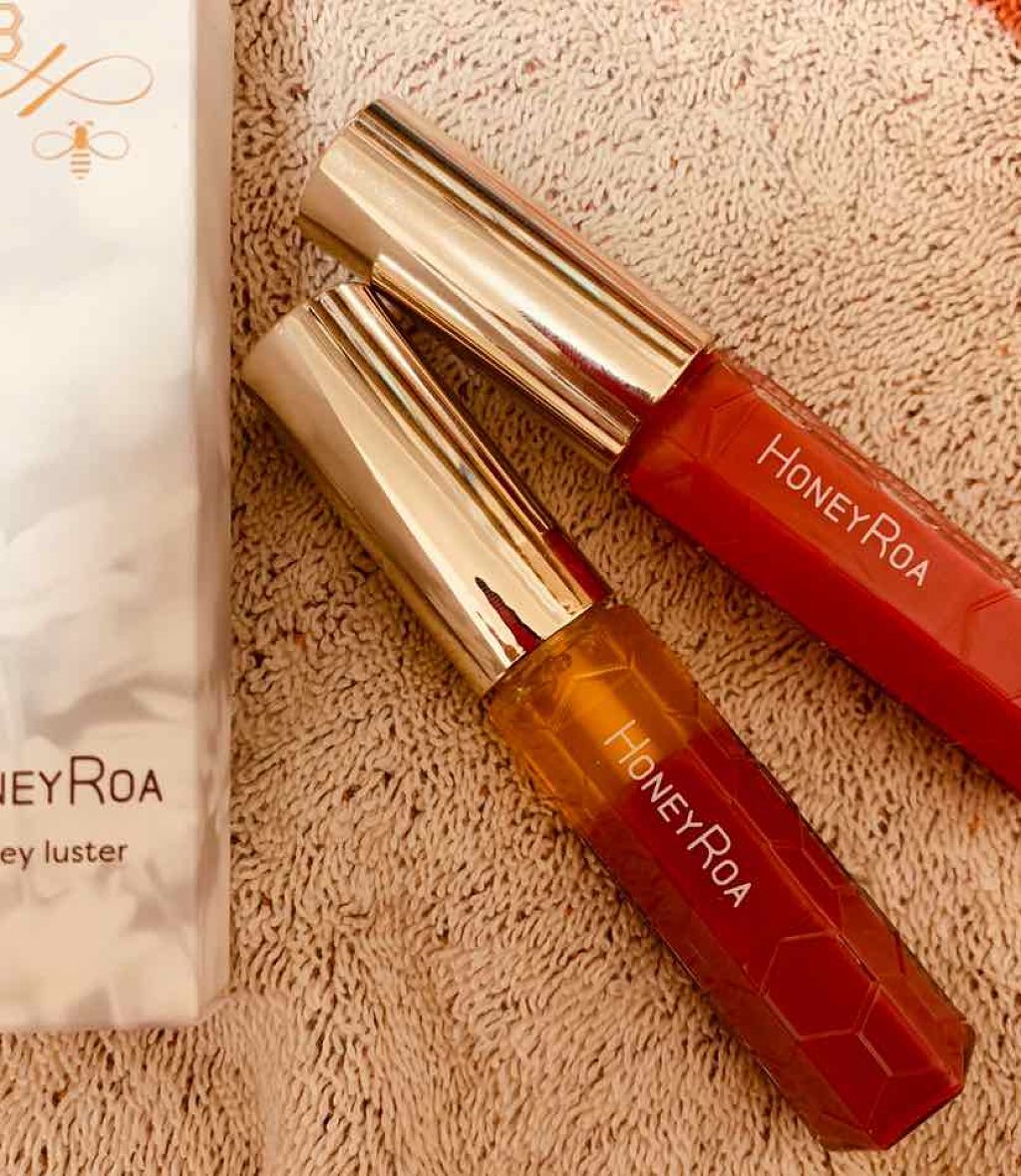 ハニーラスター r/ROAlív/リップグロスを使ったクチコミ（1枚目）