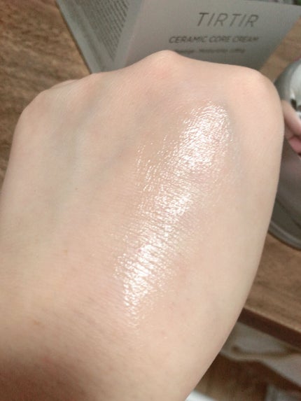 セラミックコアクリーム/TIRTIR(ティルティル)/フェイスクリームを使ったクチコミ(4枚目)