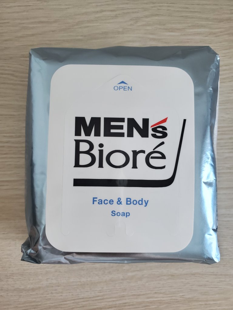 ボディシート 清潔感のある石けんの香り/メンズビオレ/ボディシートを使ったクチコミ（3枚目）