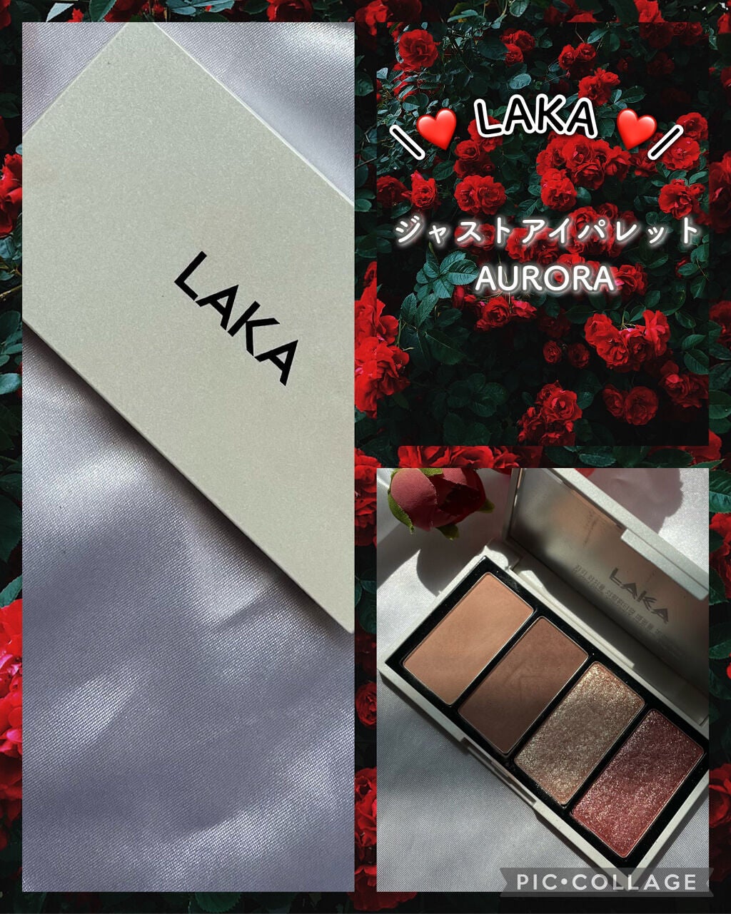 ジャストアイパレット/Laka/アイシャドウパレットを使ったクチコミ(4枚目)