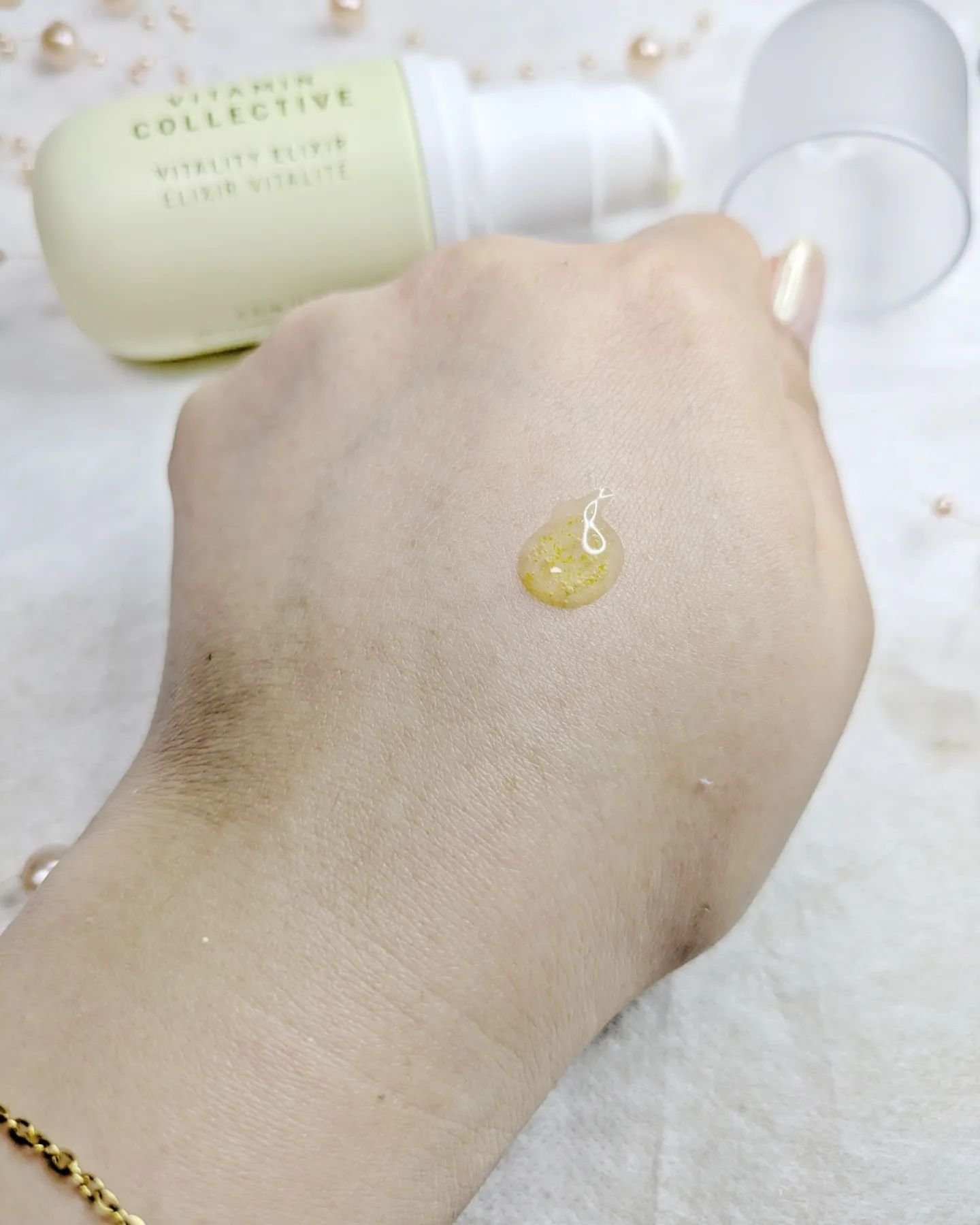 ビタミン コレクティブ バイタリティ エリクサー/SUPEREGG /美容液を使ったクチコミ（3枚目）