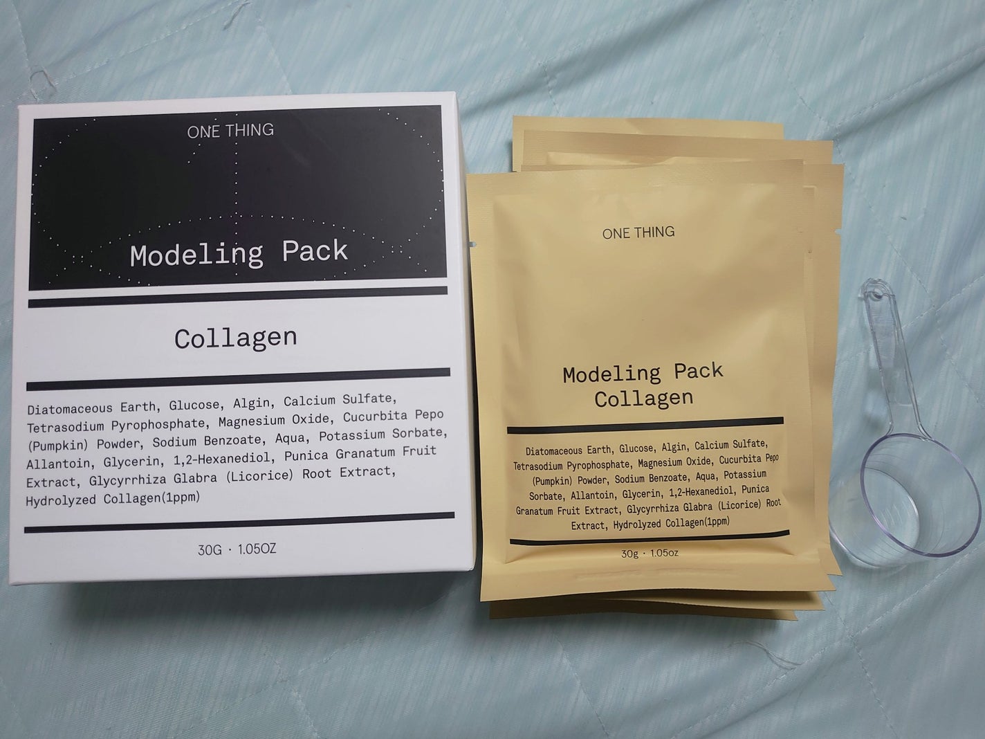 モデリングパック コラーゲン/ONE THING/シートマスク・パックを使ったクチコミ(1枚目)