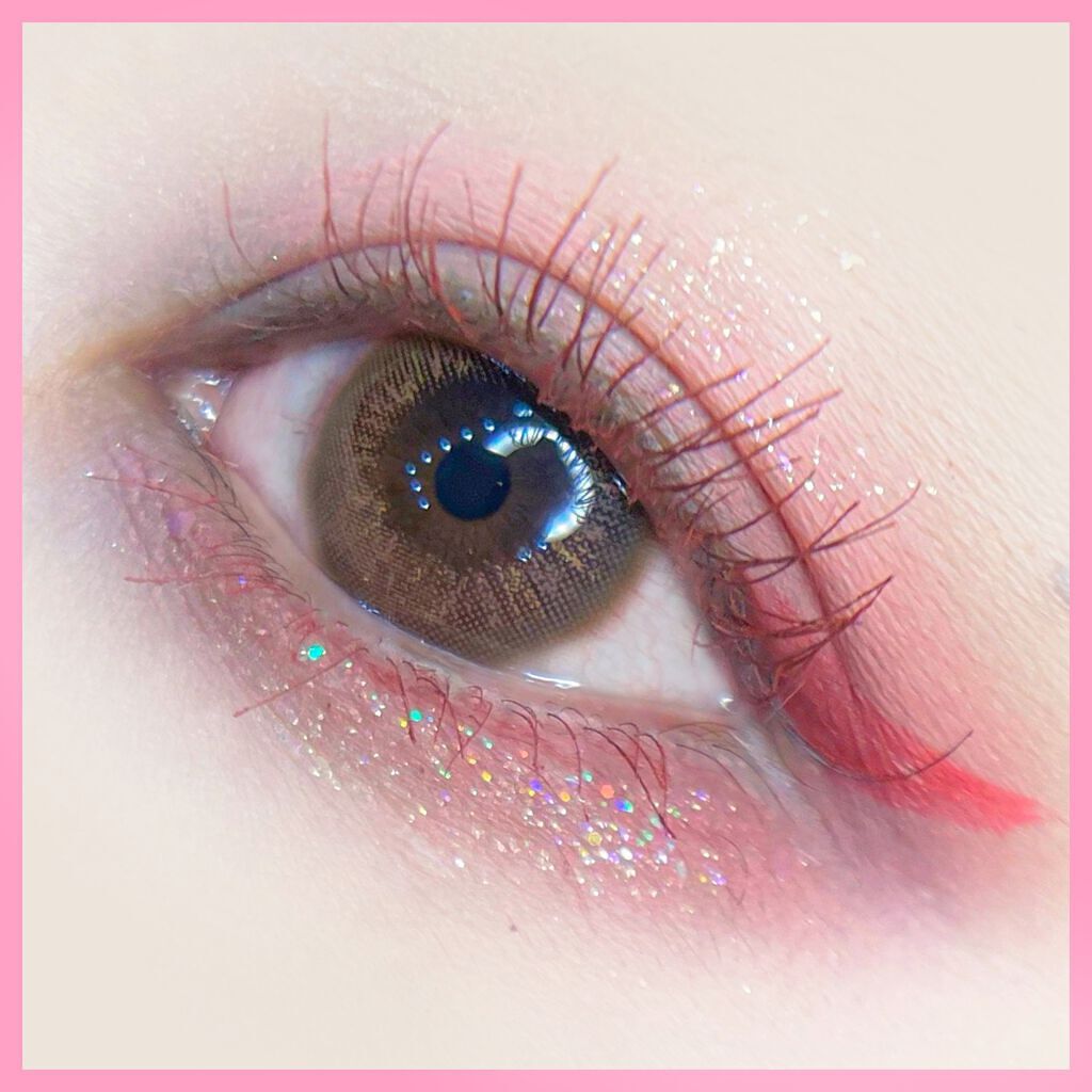 シャイラスティンググリッタージェル/POPSY NOTE/グリッターを使ったクチコミ（2枚目）