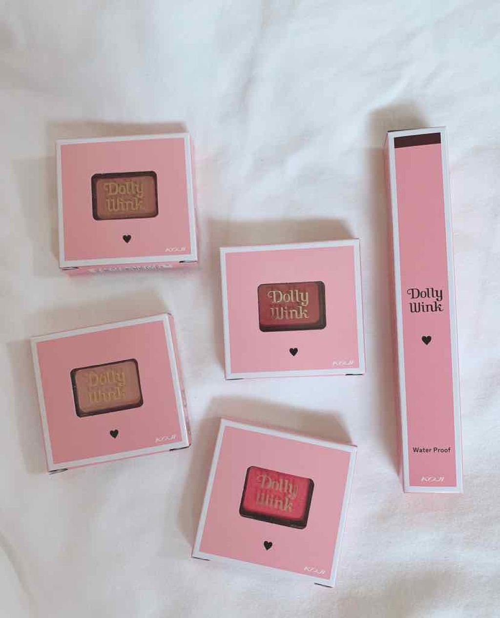 カスタムシャドウ 08 ピンクフラミンゴ/ドーリーウインク/単色アイシャドウを使ったクチコミ（1枚目）