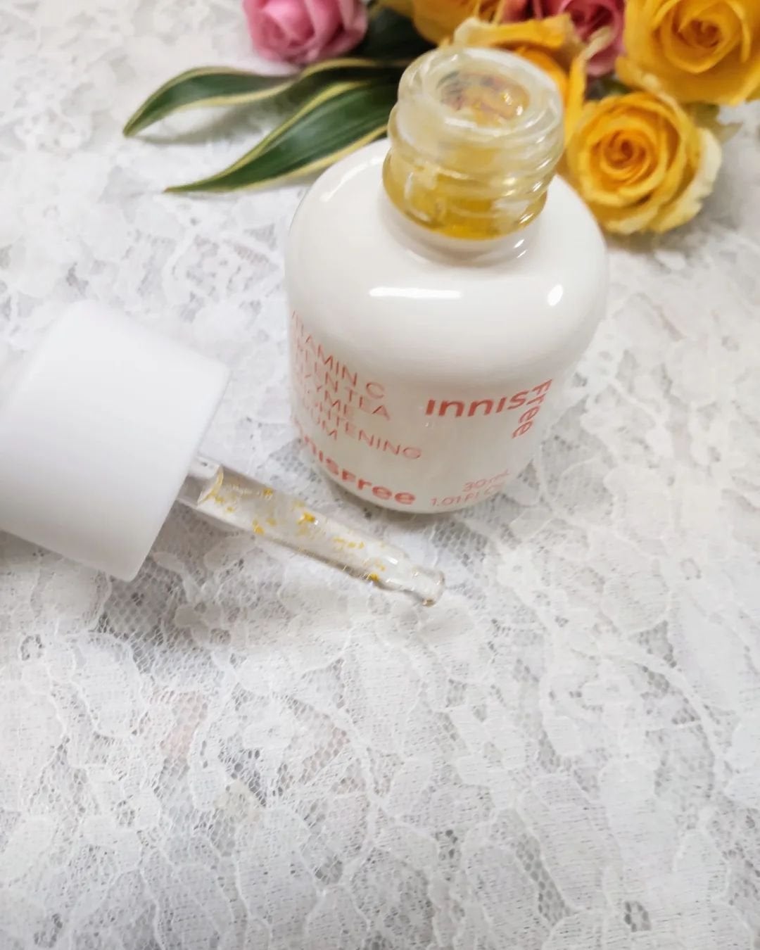 ビタC グリーンティーエンザイム ブライト セラム/innisfree/美容液を使ったクチコミ(3枚目)