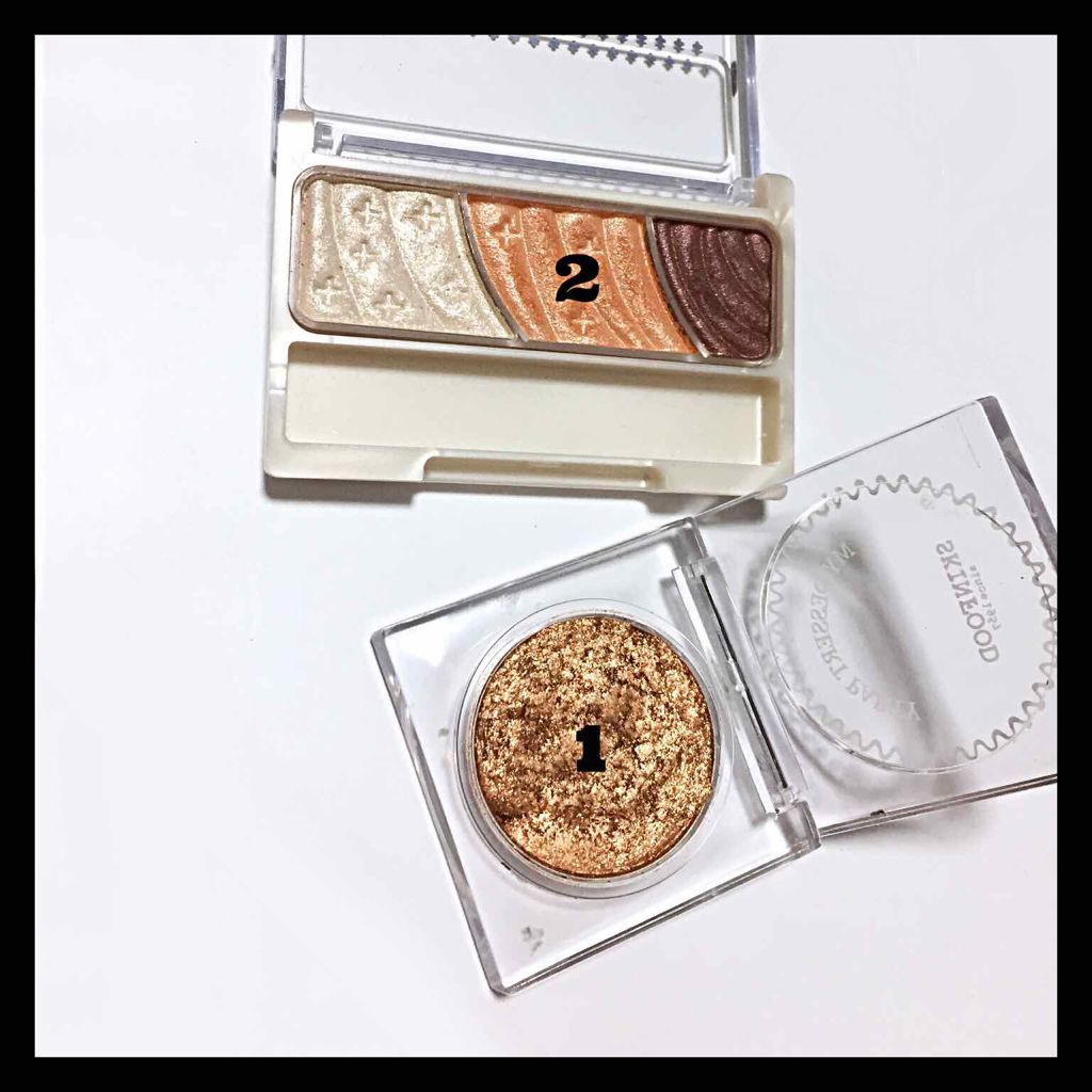 マイデザート パーティ アイシャドウ/SKINFOOD/単色アイシャドウを使ったクチコミ（2枚目）