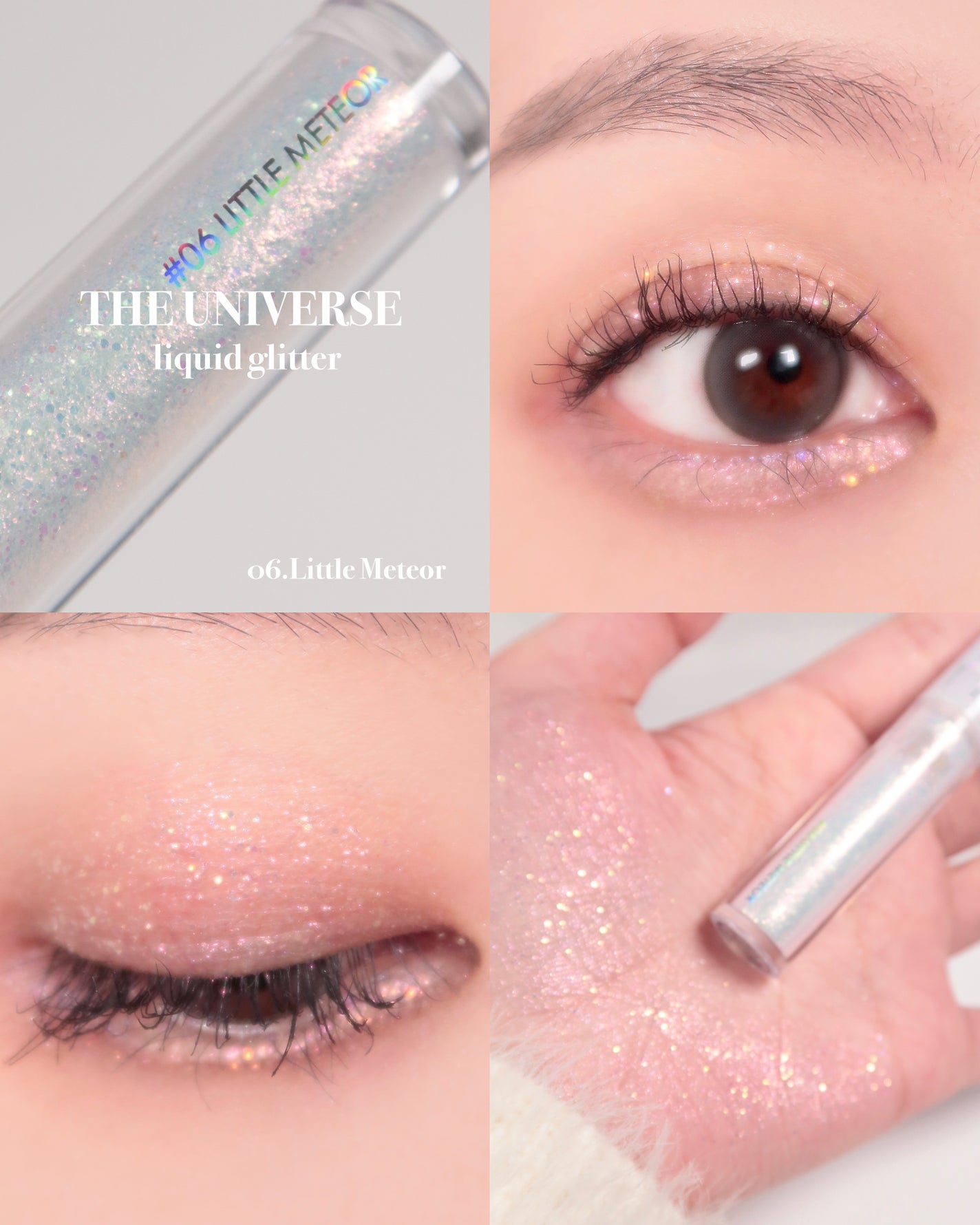 リキッド グリッター シャドウ/rom&nd/グリッターを使ったクチコミ(4枚目)