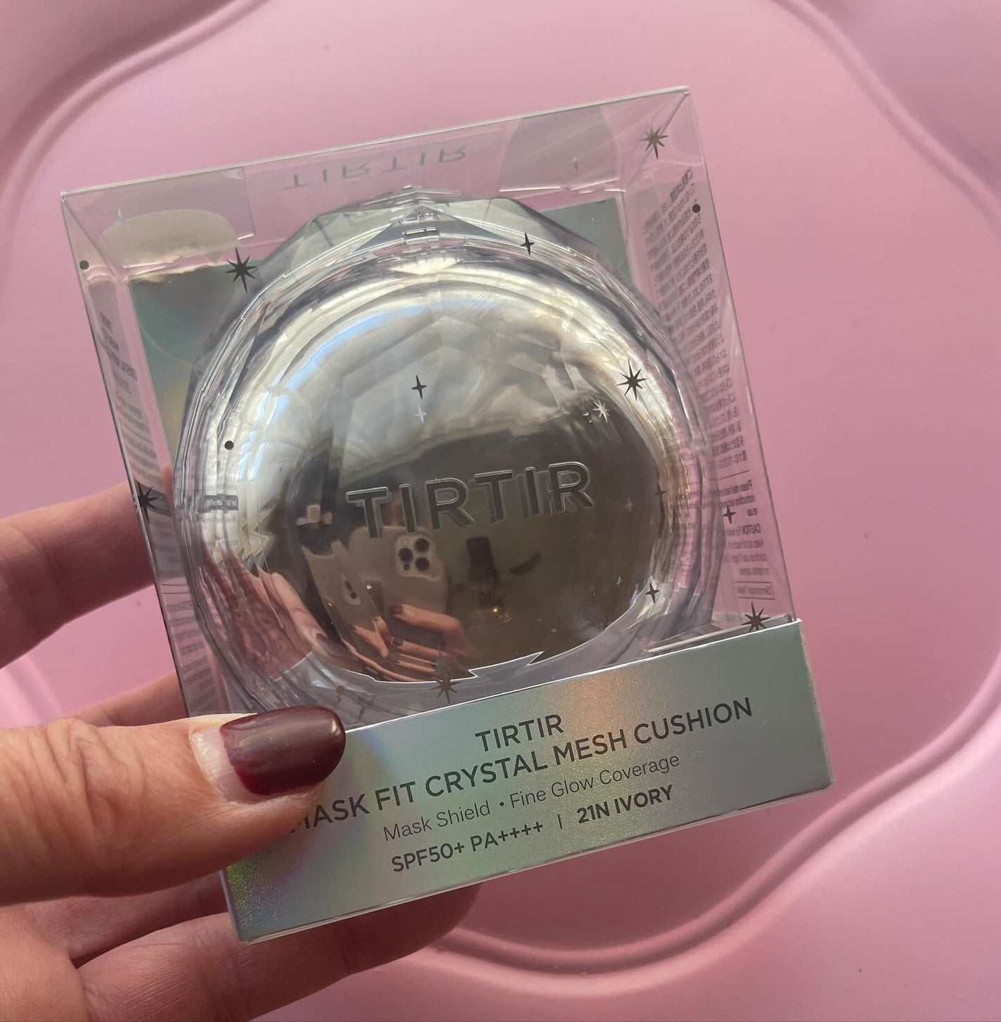 マスクフィット クリスタルメッシュクッション/TIRTIR(ティルティル)/クッションファンデーションを使ったクチコミ(6枚目)