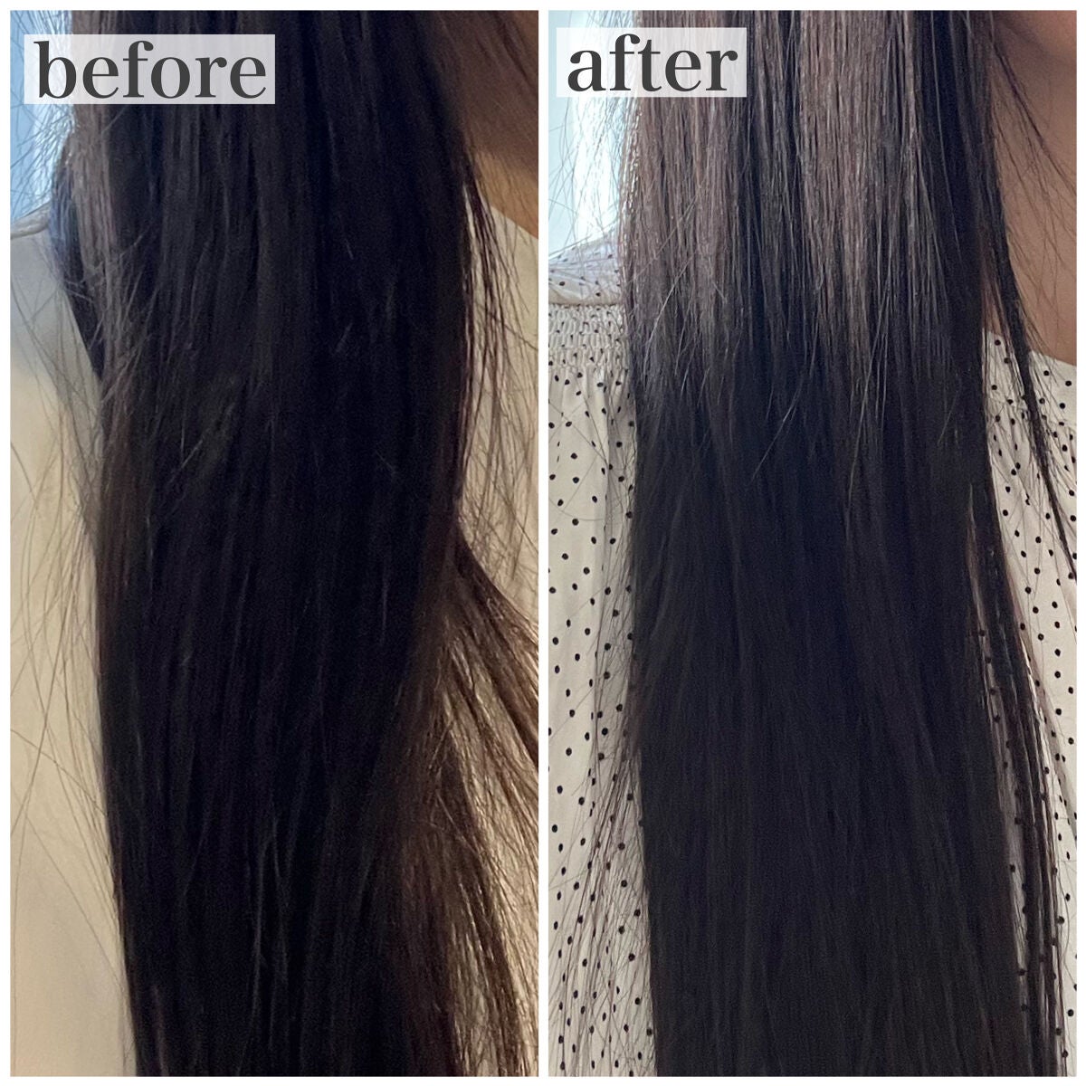 id プレミアムストレート&ダメージリペア シャンプー/ヘアトリートメント/FUN AZUM/市販シャンプーを使ったクチコミ(3枚目)