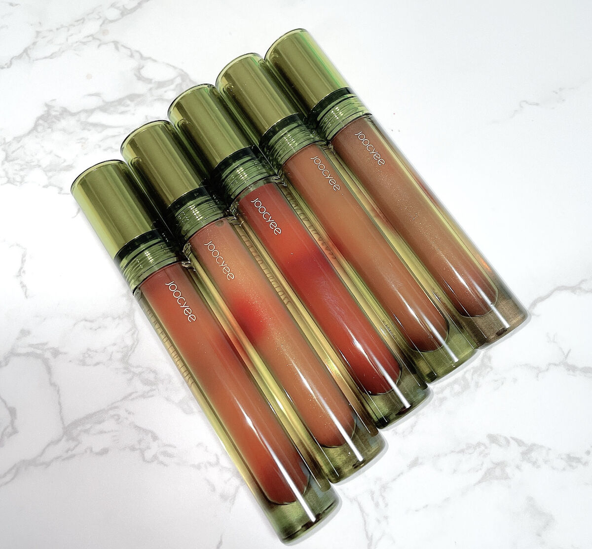 VINTAGEシリーズ 浮金ミラーリップグロス/Joocyee/口紅を使ったクチコミ（2枚目）