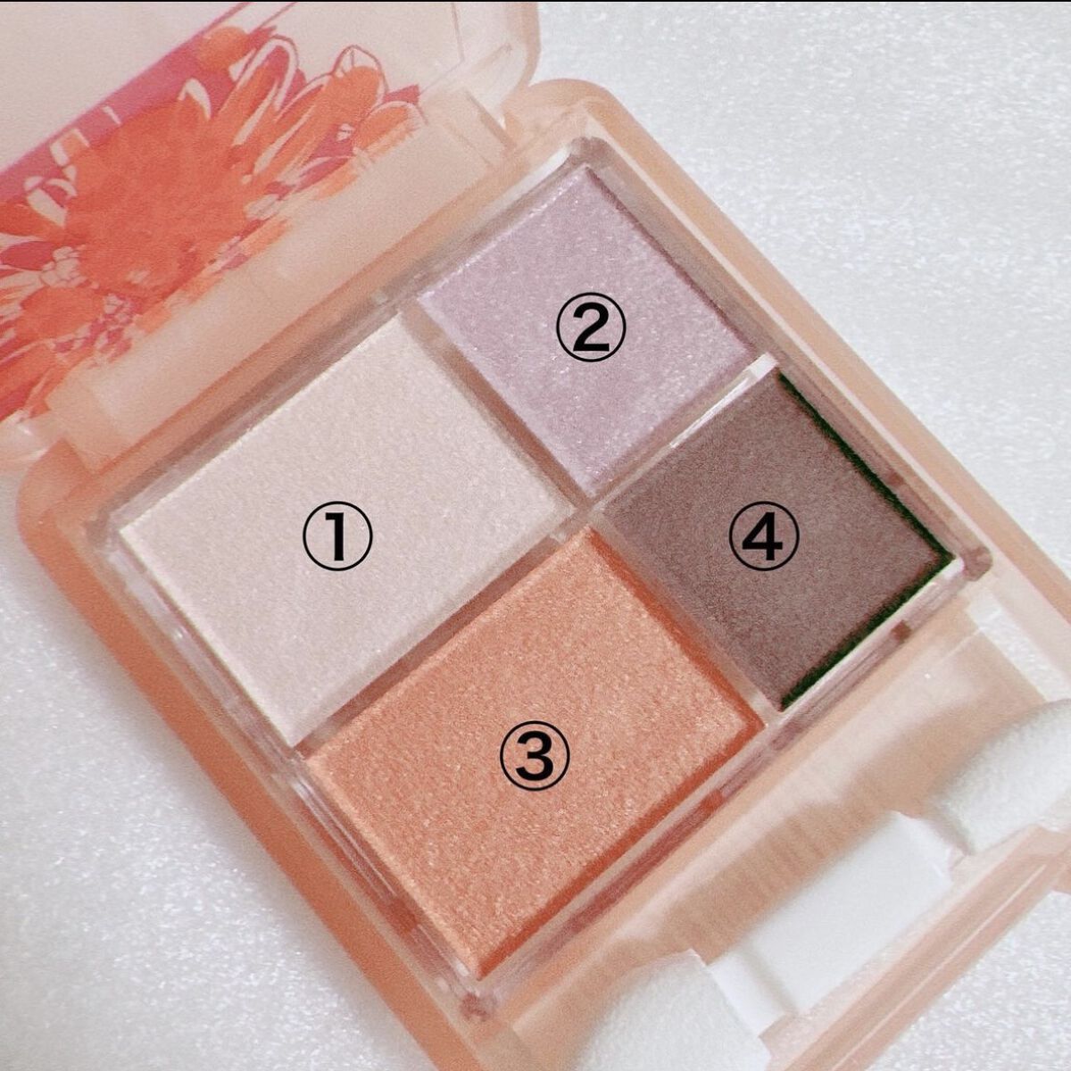 オーガズムライジング アイシャドーパレット/NARS/アイシャドウパレットを使ったクチコミ（2枚目）