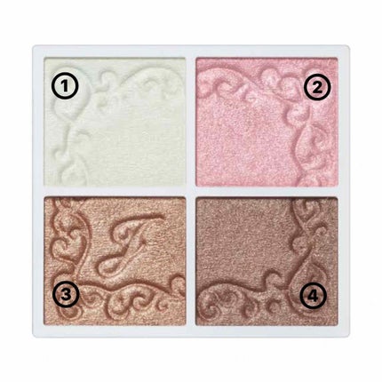 シマークチュールアイズ/JILL STUART/アイシャドウパレットを使ったクチコミ(1枚目)