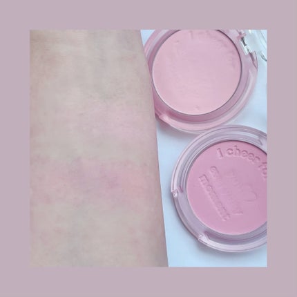 ピュア ブラッシュド サンシャイン チーク/PERIPERA/パウダーチークを使ったクチコミ(3枚目)