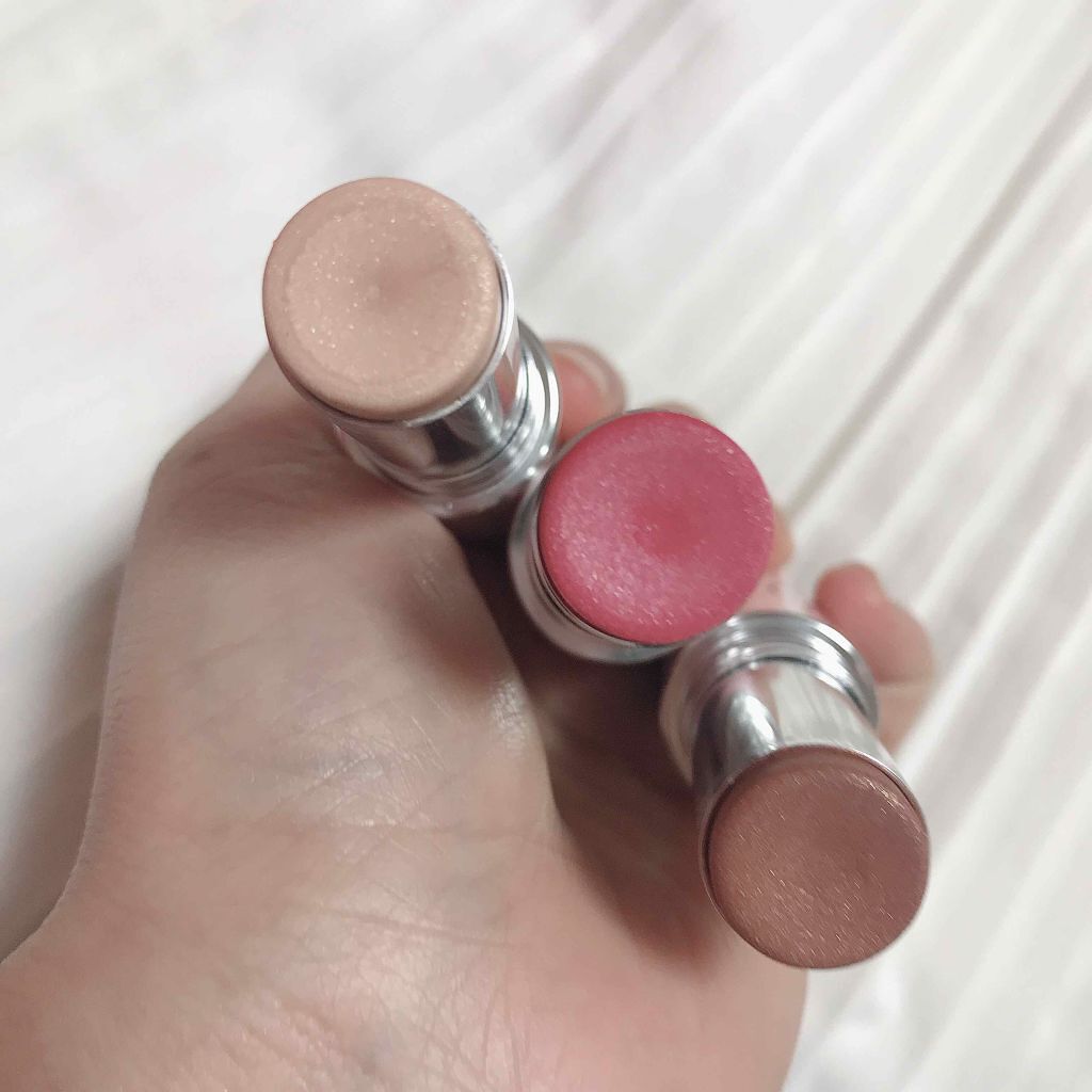 マルチグロウスティック/WHOMEE/ジェル・クリームチークを使ったクチコミ(2枚目)