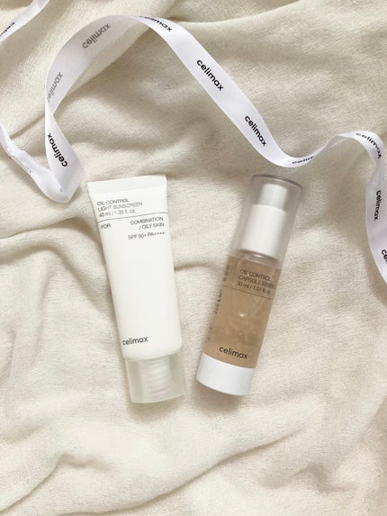 oil control light sunscreen/celimax/日焼け止めクリームを使ったクチコミ(2枚目)