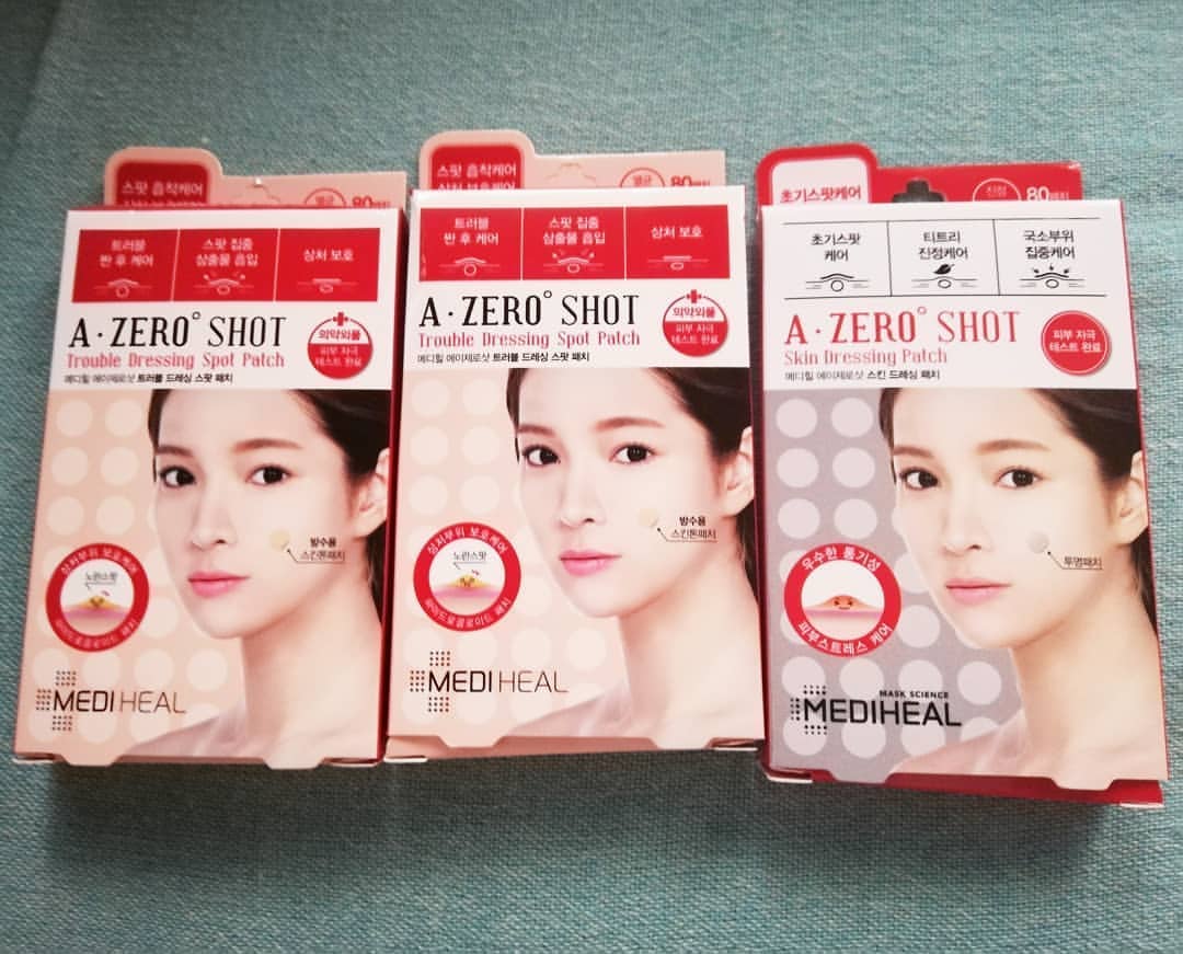A-zero Shot Trouble Dressing Spot Patch/MEDIHEAL/シートマスク・パックを使ったクチコミ（1枚目）