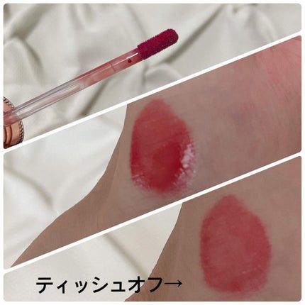 nana on LIPS 「.REDCOOKIESグロウウォーターラップティントW5タイム..」(2枚目)